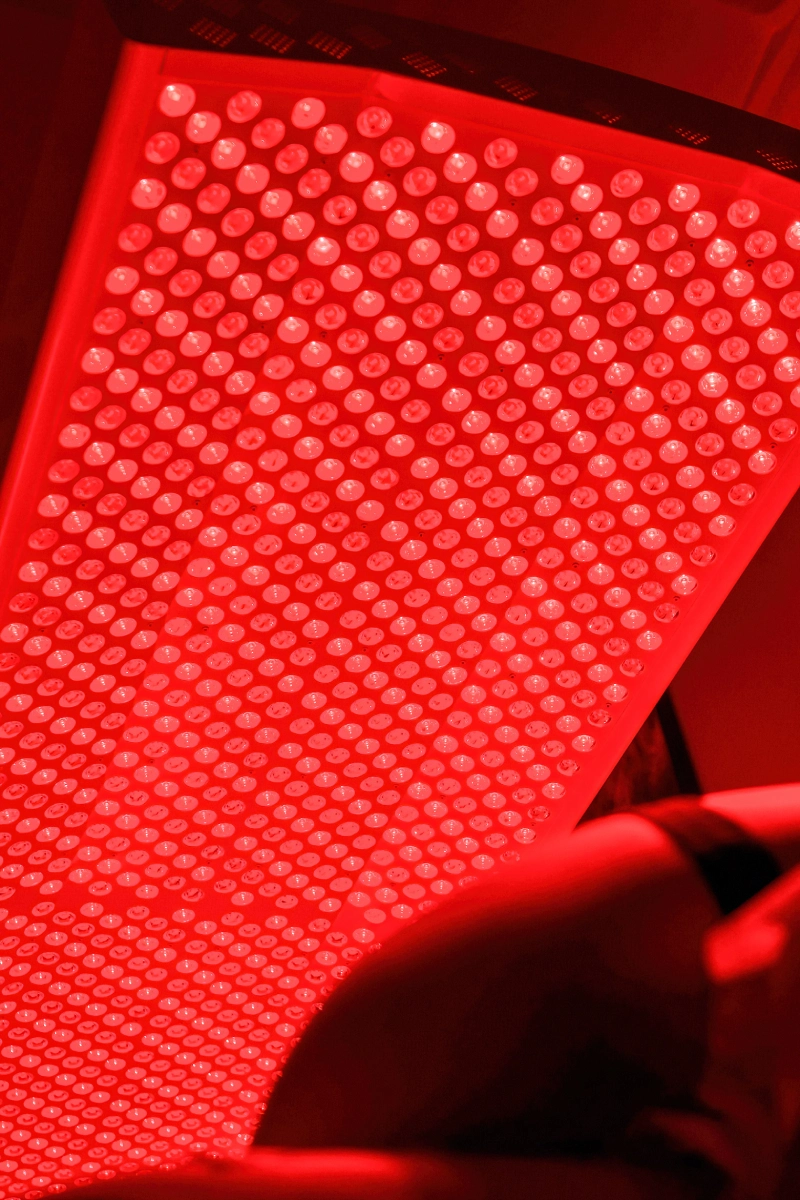 red light therapy at Chicago Restorative Massage and Acupuncture at 805 N Milwaukee Ave in River West